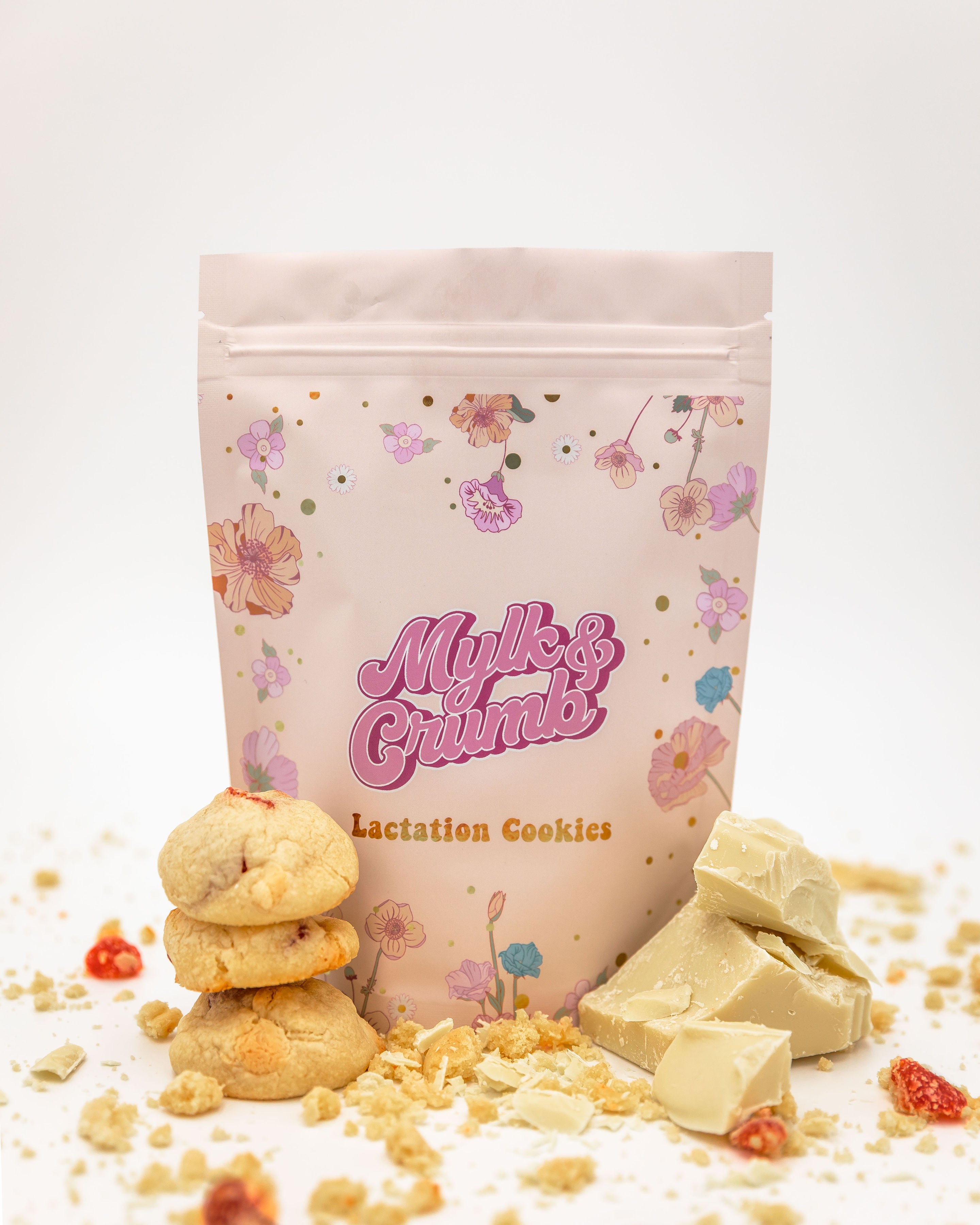Lactation cookies - Strawberry White Choc
